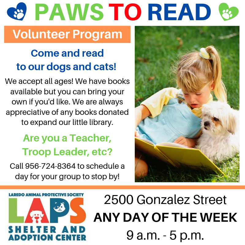 Volunteer - Laredo Animal Protective Society Volunteer - Laredo Animal Protective Society
